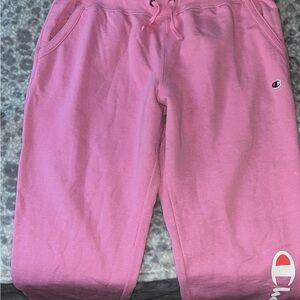 Champion Pink Joggers with Elastic Waistband